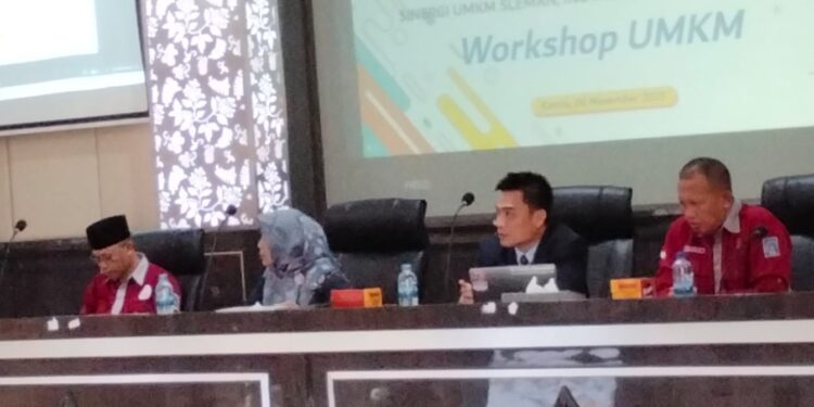 Workshop Forkom UMKM Sleman Dorong Sinergi dan Inovasi untuk UMKM