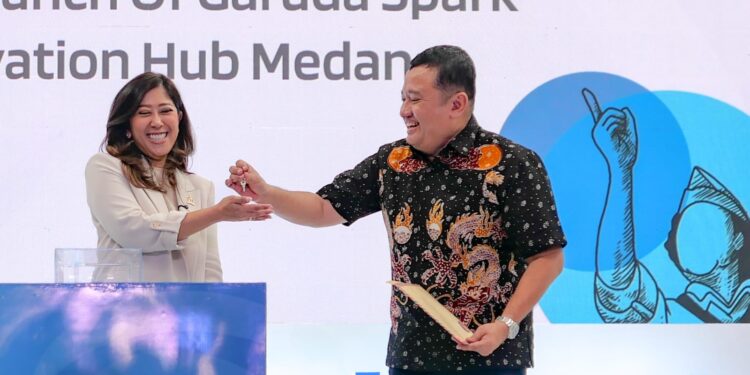 Garuda Spark Medan Diresmikan, Dorong Inovasi Digital di Sumatra Utara