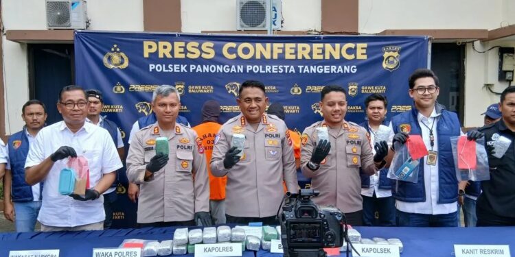 Polresta Tangerang Ungkap Modus Baru Penyelundupan Narkotika