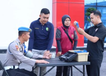 Dokkes Polda Babel Rutin Adakan Pemeriksaan Kesehatan Personel