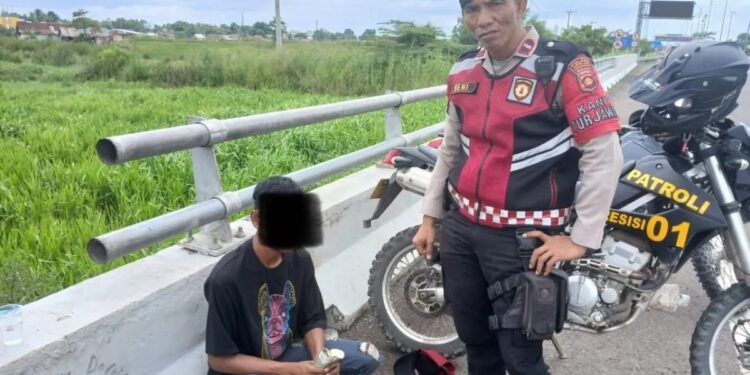 Polisi Tangkap Pelaku Pungli di Gerbang Tol Keramasan