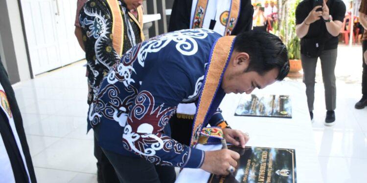 Bupati Pulang Pisau Resmikan Gereja GKE Yerusalem Taheta