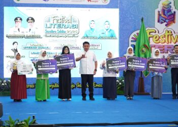 Festival Literasi Sumsel 2025 Resmi Dibuka oleh Gubernur Herman Deru