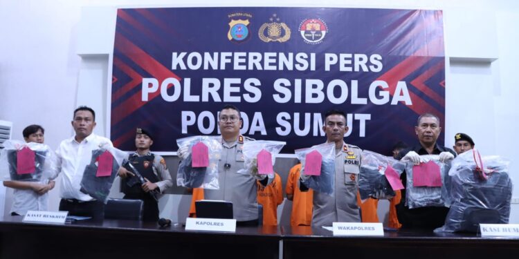 Lima Tersangka Pembunuhan di Masjid Agung Sibolga Ditangkap Polisi