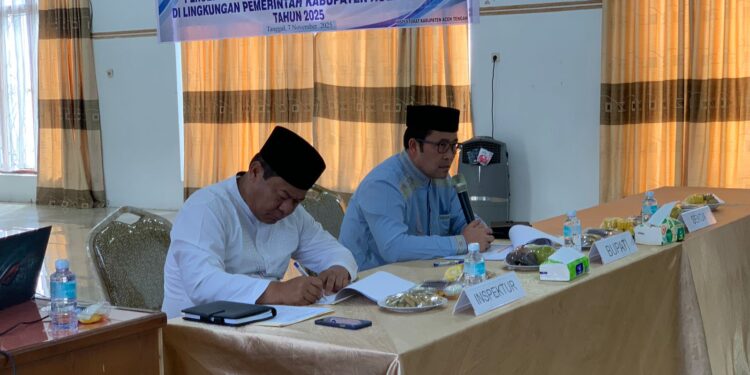Pemkab Aceh Tengah Fokus Percepat Pemenuhan Dokumen MCsP KPK