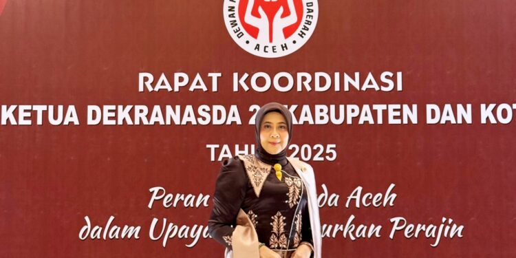 Dekranasda Nagan Raya Tingkatkan Kerja Sama Ekonomi Kreatif di Aceh