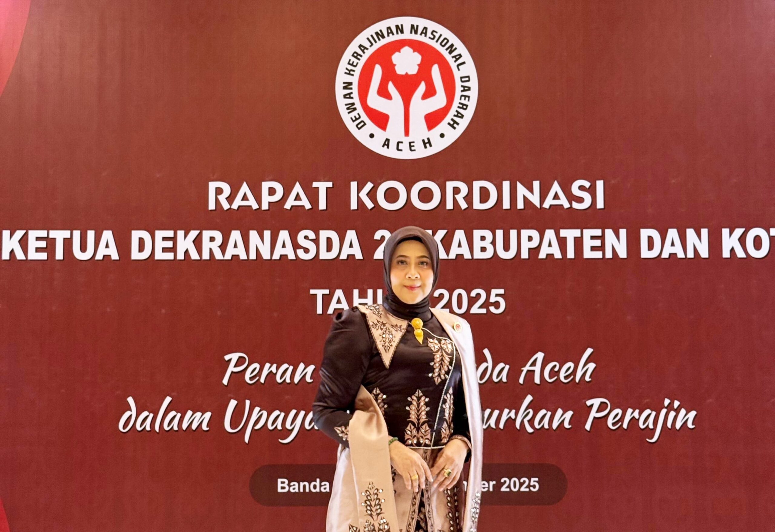 Dekranasda Nagan Raya Tingkatkan Kerja Sama Ekonomi Kreatif di Aceh