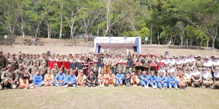 Pemkab Tanah Datar Fasilitasi Pembinaan Praja IPDN di Pagaruyung