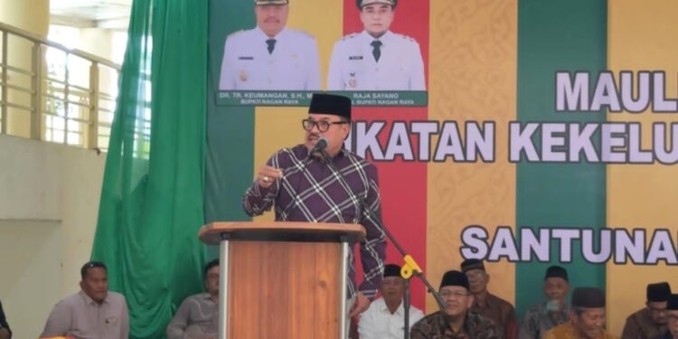 Bupati Nagan Raya Hadiri Perayaan Maulid Nabi di Banda Aceh