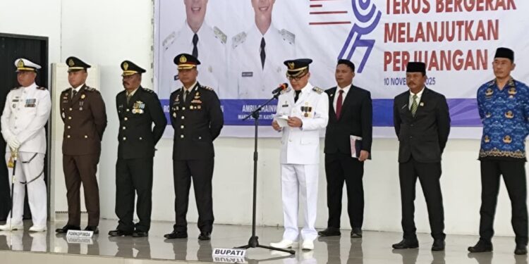 Pemkab Kayong Utara Gelar Upacara Hari Pahlawan 2025