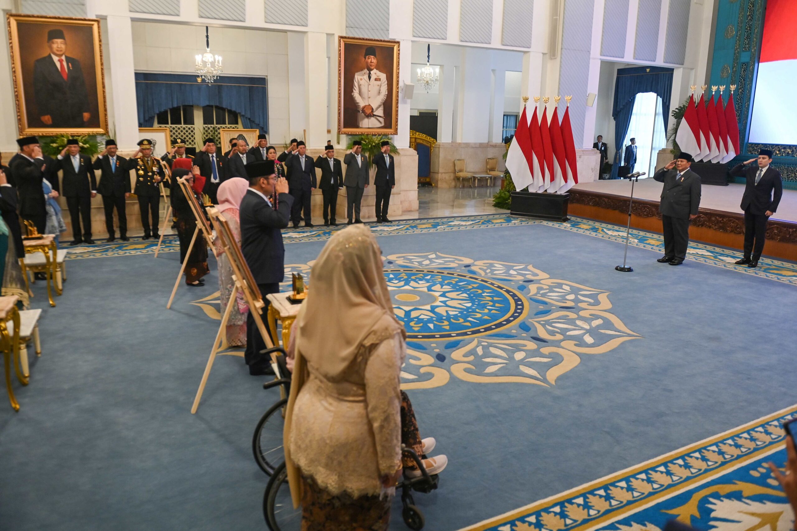 Sepuluh Tokoh Bangsa Dianugerahi Gelar Pahlawan Nasional