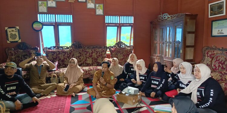 Desa Balida Jadi Perwakilan Balangan dalam Penilaian Relawan SAPA Kalsel