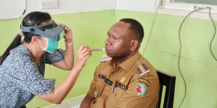 Pemeriksaan Mata Gratis Meriahkan HKN ke-61 di Boven Digoel