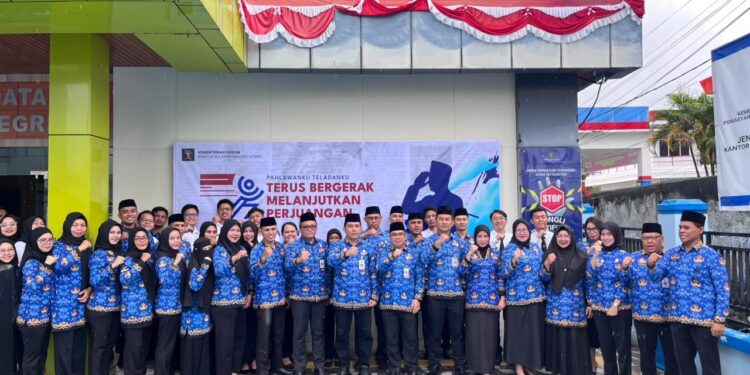 ASN Kemenkumham Maluku Utara Didorong Meneladani Semangat Pahlawan