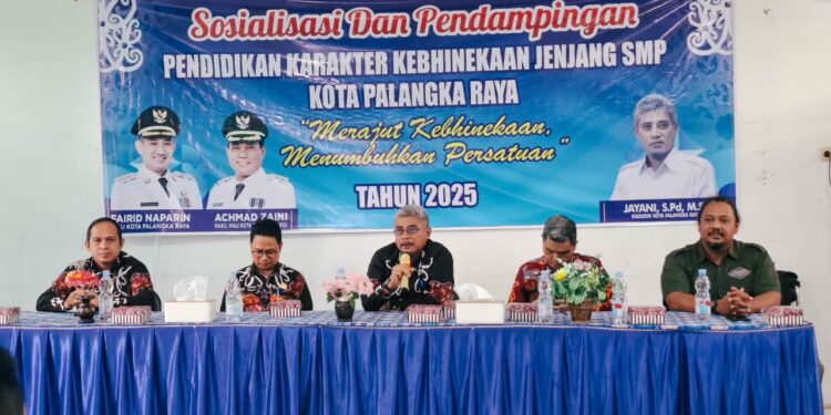 Disdik Palangka Raya dan Densus 88 Kolaborasi Tanamkan Kebhinekaan di Sekolah
