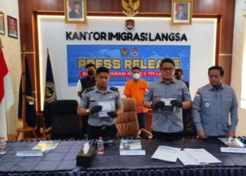 Warga Malaysia di Langsa Ditetapkan sebagai Tersangka Pelanggaran Izin Tinggal