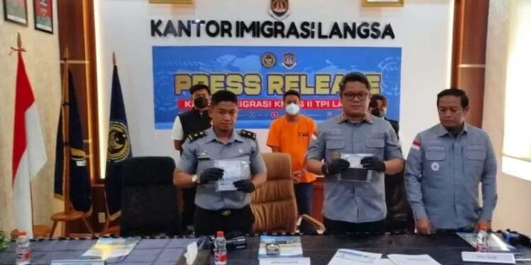 Warga Malaysia di Langsa Ditetapkan sebagai Tersangka Pelanggaran Izin Tinggal