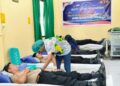 Sat Polair Polres Mimika Adakan Donor Darah Sambut HUT Polairud ke-75