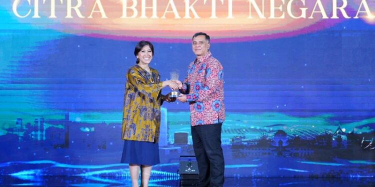Sekretariat Dukungan Kabinet Raih Penghargaan Citra Bakti Negara di AMH 2025