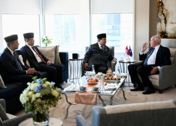 Pertemuan Prabowo dan Keating Bahas Isu Strategis Global