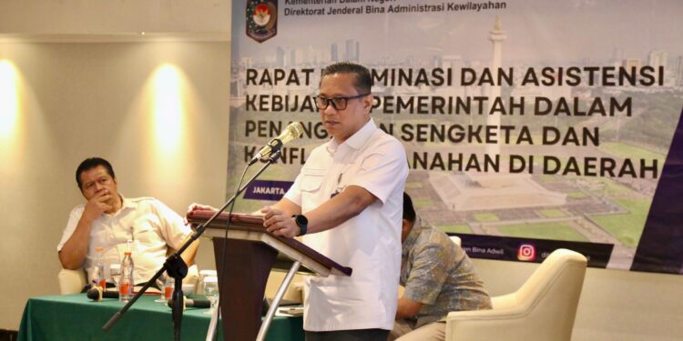 Kemendagri Dorong Penyelesaian Konflik Pertanahan di Daerah