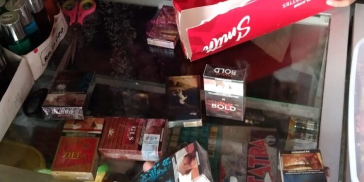 Operasi Gabungan Temukan Rokok Ilegal di Bonang, Demak