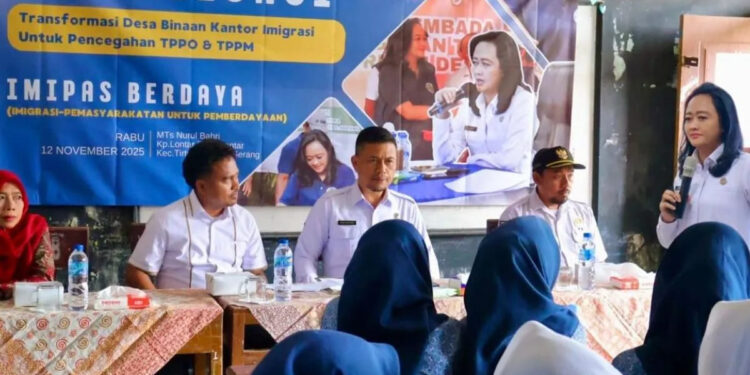 Imigrasi Banten Edukasi Pencegahan TPPO di Serang