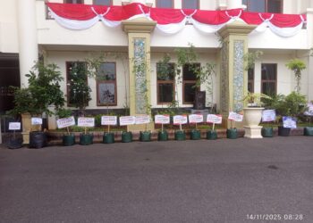 Peringatan Hari Jadi Tuban Diwarnai Penanaman Tanaman Produktif