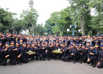 Kapolres Jakpus Apresiasi Profesionalisme Brimob pada HUT ke-80