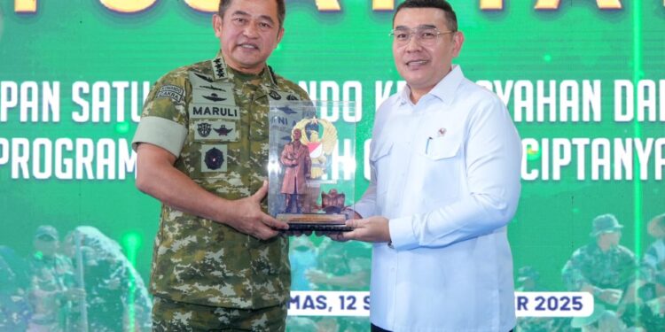Wamen ATR Dorong Kerja Sama TNI AD dalam Pengamanan Tanah Negara