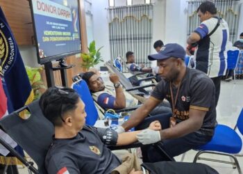 Kementerian Imipas Papua Barat Adakan Donor Darah untuk Pasien yang Membutuhkan