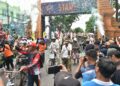 Ribuan Peserta Meriahkan Gerak Jalan Mojokerto–Surabaya 2025