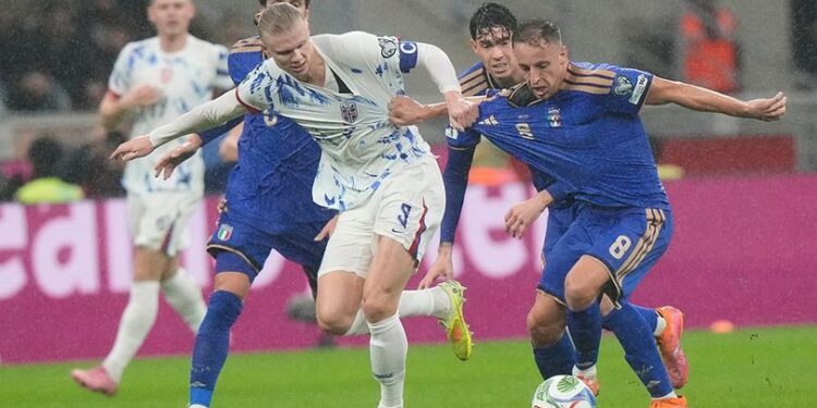 Italia Takluk dari Norwegia dengan Skor 1-4 di Kualifikasi Piala Dunia 2026