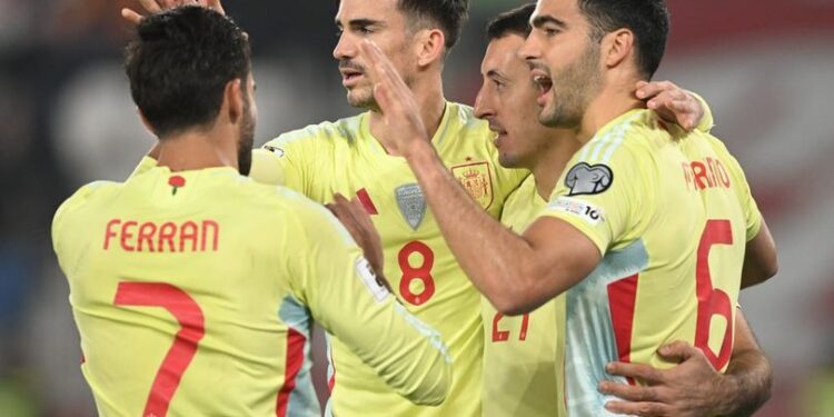 Kemenangan Meyakinkan Spanyol atas Georgia di Kualifikasi Piala Dunia