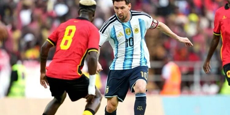 Messi Berperan Penting dalam Kemenangan Argentina atas Angola 2-0