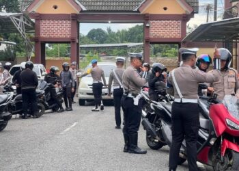 Hari Kedua Operasi Zebra 2025, Polda Babel Lakukan Pemeriksaan Kendaraan Personel