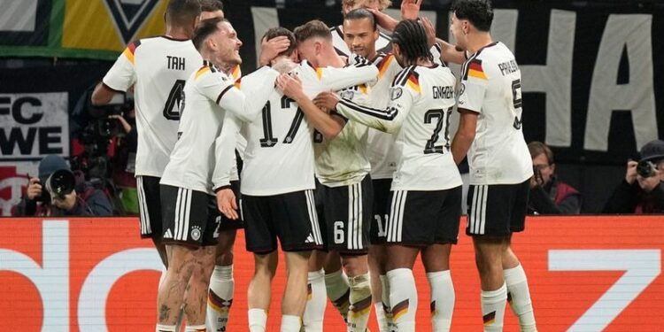 Jerman Pastikan Tiket Piala Dunia 2026 Usai Kalahkan Slovakia 6-0
