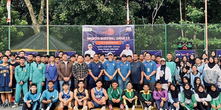Pemko Dumai Gelar Wali Kota Basketball League untuk Pembinaan Karakter Pelajar