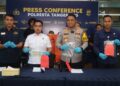Polresta Tangerang Tangkap Dua Pelaku Curanmor Bersenjata Api