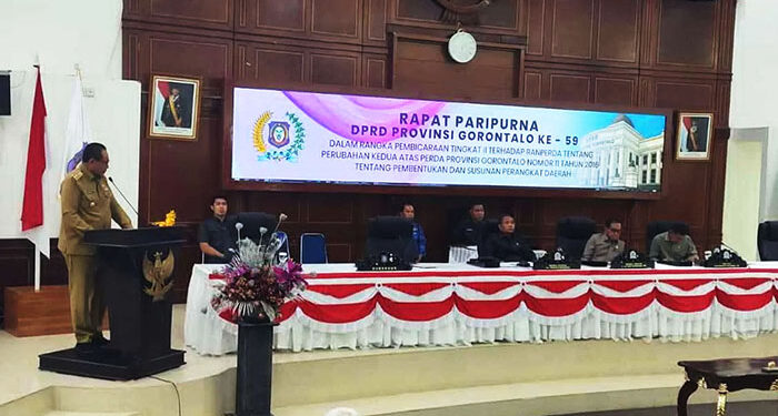 Gubernur Gorontalo Puji Langkah Cepat Perubahan SOTK