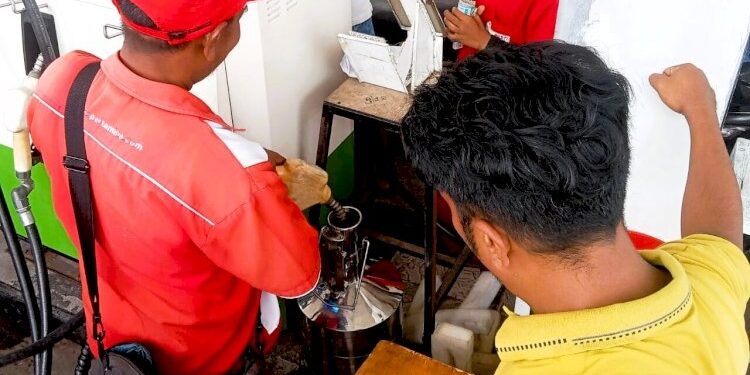 Polres Flores Timur Intensifkan Pengawasan di SPBU Larantuka