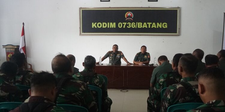 Dandim Batang Ingatkan Kewaspadaan di Musim Hujan