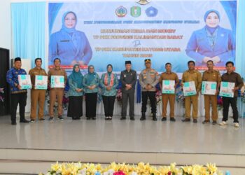 TP PKK Kayong Utara Dukung Pembangunan Daerah