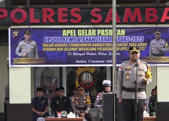 Operasi Zebra Kapuas 2025 Dimulai, Fokus pada Kedisiplinan Lalu Lintas