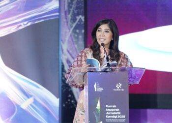 328 Karya Jurnalistik Dukung Sosialisasi PP TUNAS, Meutya Hafid Berikan Apresiasi