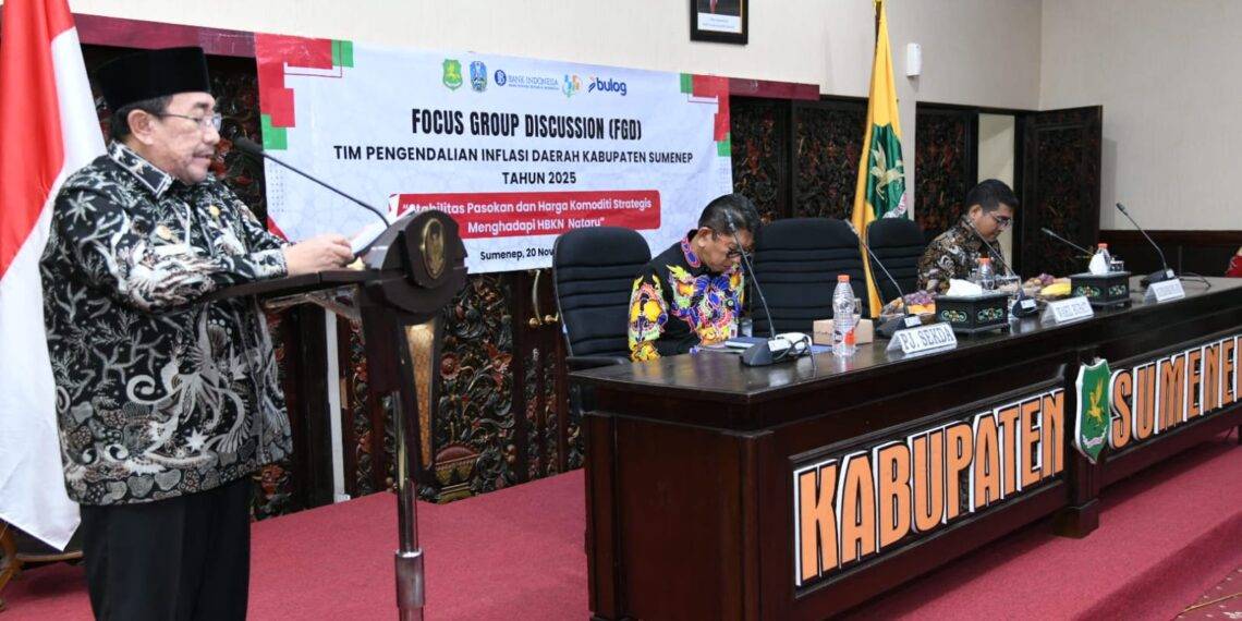 Pemkab Sumenep Gelar Diskusi Stabilitas Harga Jelang Natal dan Tahun Baru