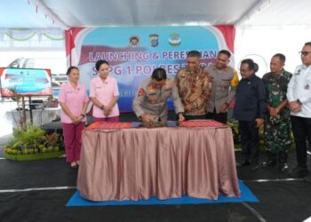 SPPG Polres Toba Diluncurkan, Kapolda Sumut Soroti Pentingnya Standar Keamanan Pangan