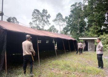 Polres Lumajang Dirikan Pos Tanggap Bencana untuk Korban Erupsi Semeru
