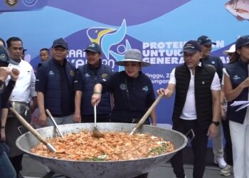 Pemerintah Dorong Konsumsi Ikan di Puncak Hari Ikan Nasional 2025