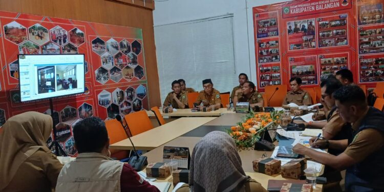 BPBD Balangan Dukung Kecamatan dalam Pemanfaatan Aplikasi Si-Kencana